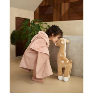 Gürpamuk Home Baby Outlet Ihracat Pamuklu Kapşonlu Kız-Erkek Çocuk Deniz, Plaj, Havuz, Banyo Havlu Panço Kulaklı