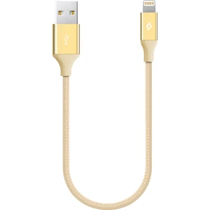 AlumiCable Mini 30 cm Lightning Şarj Kablo Altın 2DK28A