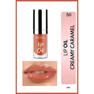 Note Cosmetics Lip Oil Nemlendirici ve Parlatıcı Dudak Bakım Yağı - 50 Creamy Caramel - Kahverengi