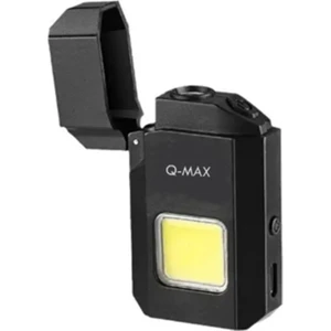 Mini Cob LED Işıklı Type-C Şarjlı Elektronik Gazsız Çakmak, Taşınabilir El Feneri
