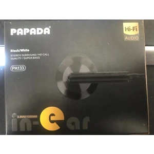 Papada PA135 Siyah Renk Mikrofonlu Kulaklık