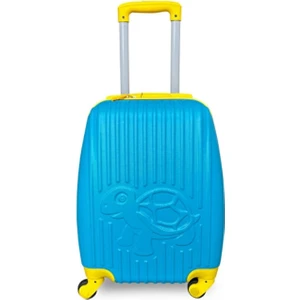 Petite Suitcase Çocuk Valizi Mavi Kabin Boy