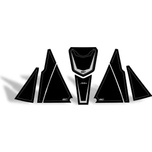 Gp Kompozit Honda Sh 125 2024 Uyumlu Tank Pad Siyah