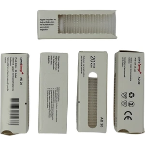 Core Temp Braun Ateş Ölçer Yedek Uç (LF40 Uyumlu) Yedek Probu Yedek Filtre 100 Adet