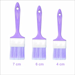 Woodretro Aşcı ve Gıda Fırçası 3lü Set Profesyonel 7cm-6cm-4cm