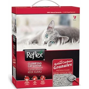 Granül Aktif Karbonlu Topaklanan Kedi Kumu 10 Lt