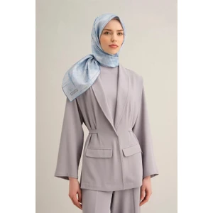 2025  Ilkbahar - Yaz - Dj Saf Ipek Eşarp  ( SURA)-9339