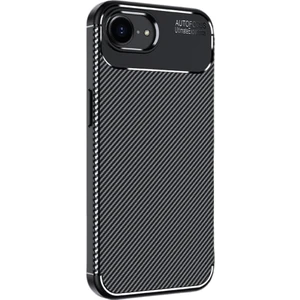 Apple iPhone 16E Kılıf Focus Carbon Silikon Kapak