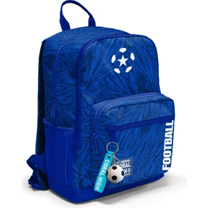 Coral High Futbol Desenli Lacivert Okul Sırt Çantası 18 Litre Kapasiteyle Çocuklar İçin