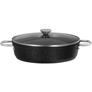 Noir Titanyum Kısa Tencere - Siyah - 26 cm