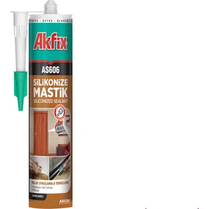 Silikonize Akrilik Mastik 500 gr Beyaz