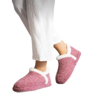 Kadın Panduf | Ev Botu | Ev Ayakkabısı Eva Kalın Hafif Kaymaz Taban Pembe