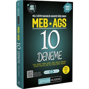 2025 Meb-Ags Tamamı Çözümlü 10 Deneme