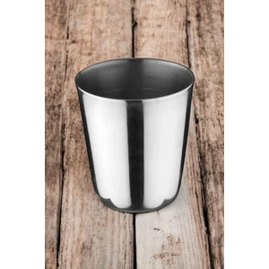 Paslanmaz Çelik Konik Bardak | Kamp Bardağı 9 cm