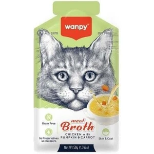 Tavuk Etli Bal Kabaklı ve Havuçlu Tahılsız Kedi Çorbası 50 gr