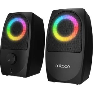 MD-90R 2.0 5W * 2 Siyah Bluetooth Rgb 2.0 Gaming Speaker