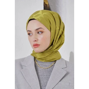 Loryan Scarf Fıstık Yeşili Loryan Scarf Jakar Stone Şal