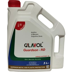 Guardson -Rd Kırmızı Antifriz 3 Lt -56 Derece