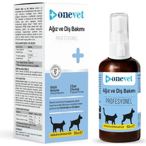 Onevet Kedi ve Köpekler Için Ağız ve Diş Bakımı Destekleyici Damla 50 ml