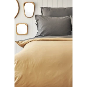Sheri Home Lastikli Çarşaflı Nevresim Takımı Tek KIŞILIKPAMUK(Yastık Kılıfları Hardal RENK)01453020