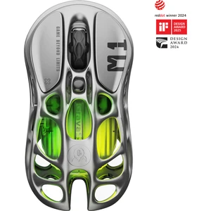 Mercury M1 Pro Gri Süper Hafif Kablosuz Gaming Mouse