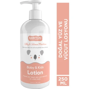 Bebek ve Çocuklar Için Doğal İçerikli  Yüz ve Vücut Losyonu 250 ml