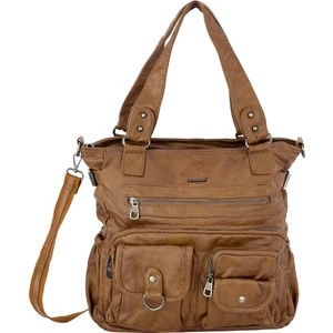 Louisiana Polo Bolsas Kadın Omuz Çanta Taba 1035