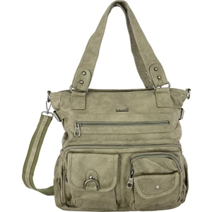 Louisiana Polo Bolsas Kadın Omuz Çanta Yeşil 1035
