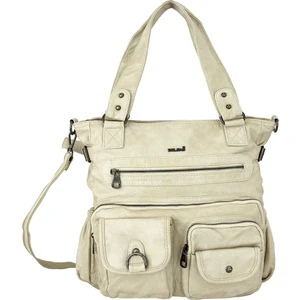 Louisiana Polo Bolsas Kadın Omuz Çanta Bej 1035