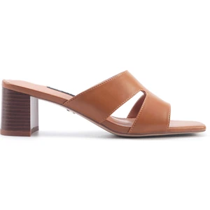 Nine West Gıgı 5fx Taba Kadın Topuklu Terlik