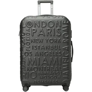 Lugano -O Abs 5fx Gri Unisex Orta Boy Valiz