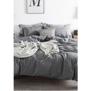 Sheri Home Lastikli Çarşaflı Nevresim Takımı Çift KIŞILIKPAMUK(YASTIK Kılıfları Hardal RENK)01453020