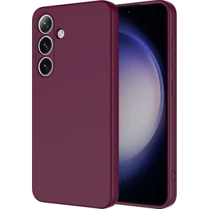 Galaxy S25 Plus Uyumlu Kılıf Zore Mara Lansman Kapak-Koyu Mor
