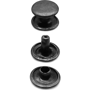 7 mm 33 No Siyah Oksit Renk 30 Adet Perçin Rivet