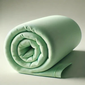 Lastikli   Pamuk Penye Çarşaf 140 x 200 Yeşil