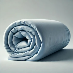 Lastikli   Pamuk Penye Çarşaf 140 x 200 Mavi