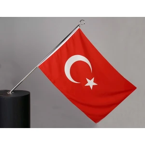 Ekin Bayrakçılık Bina Dış Cephe Bayrak Direği-Kısa (130cm.)