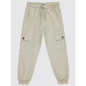 Civil Boys Erkek Çocuk Kot Pantolon 6-9 Yaş Bej