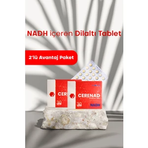 Cerenad Nadh Içeren Dil Altı Tablet Takviye Edici Gıda 2'li