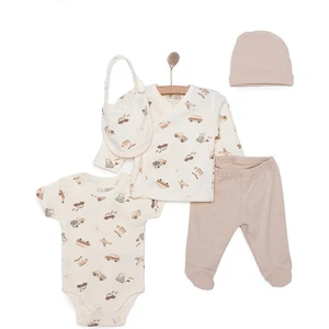 Hellobaby Erkek 5li Kutulu Hastane Çıkışı Erkek Bebek