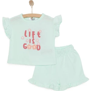 Hellobaby Motto Girl Tshirt-Şort