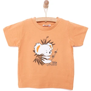 Basic Koala Baskılı  Tshirt Erkek Bebek