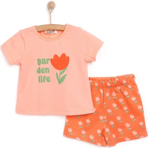 Hellobaby Motto Girl Tshirt-Şort