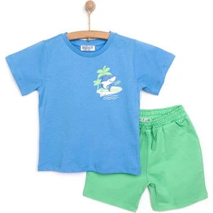 Hellobaby Baby Shark Erkek Tshirt-Şort Erkek Bebek