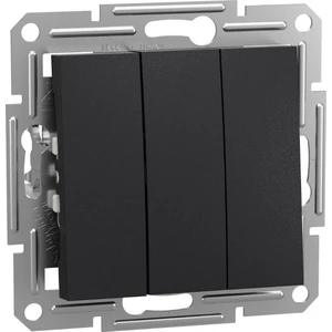 Asfora Antrasit Üçlü Anahtar