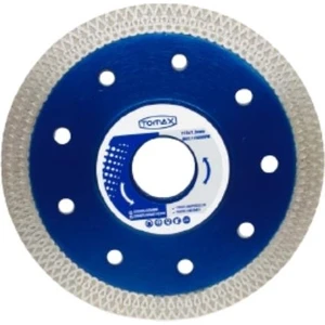 Nalburkent Tomax Hassas Kesici Çaprazlı Granit Mermer Taş Beton Seramik Mavi 115X1.3 MM 10X22.23MM