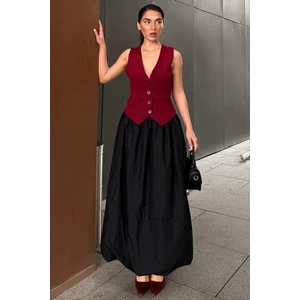 Bordo Kadın Yelek MG2332