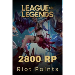 Riot Games League Of Legends 2800 RP Riot Cash