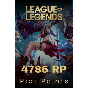 Riot Games League Of Legends 4785 RP Riot Cash