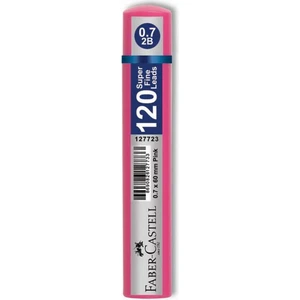 Min Grip Süper Fine Lead 2B 120 Li60 mm 0.7 mm Pembe